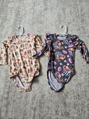 Posh Peanut - One-Piece Bodysuit (2 Set)